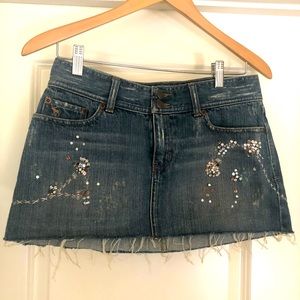 Abercrombie & Fitch jean skirt